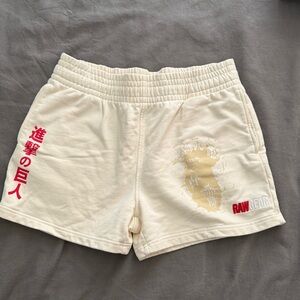 Raw Gear Attack on Titan collab shorts